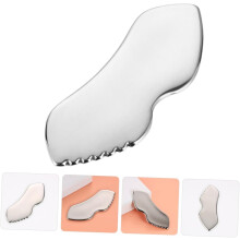 Stainless Steel Guasha Tools Facial Body Massage Scraper Double Chin Reducer Portable Gua Sha Scraping Tool