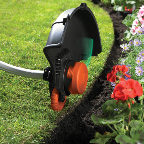 BLACK+DECKER Electric Strimmer, 700W, 240V, Corded, Automatic Single Line Feed, 2