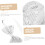 Sequin Fedora Hat with Glitter Bow Ties Gloves Stylish Bling Dance Accessory 3