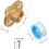 Copper Boat Drain Plug Kit with Threaded Bung and PTFE Tape – Marine Water Plug 2