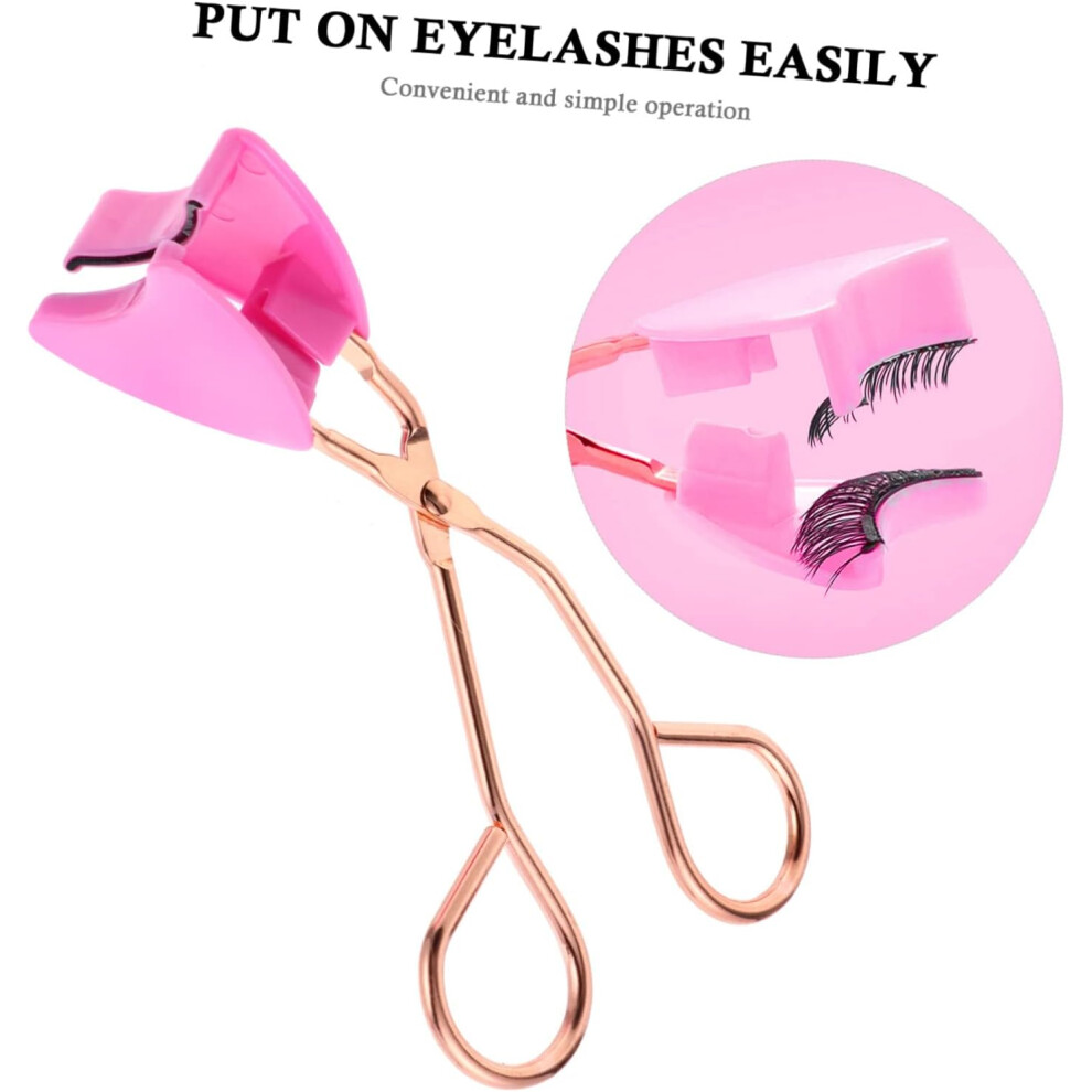 Hkhbjs Magnetic False Eyelash Curler Clamp Professional Eyelash Curler Kit Makeup Tool For Makeup