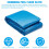 Mineup Rectangle Pool Ground Cloth, 274 * 274CM Foldable Swimming Pool Floor Pro 3