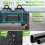 Morpilot Folding Festival Trolley on Wheels - Foldable Camping Cart 150lbs Pull 5