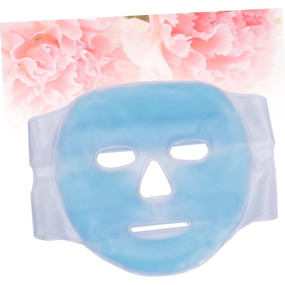 Hkhbjs 1Pc Pvc Mask Reusable Face Cold Ice Facial Ice Cooling Facial Ice Facial Cold Face