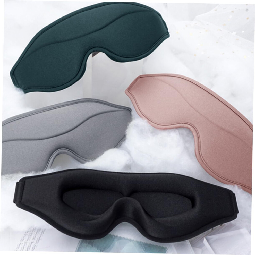 Hkhbjs Eyes Mask Sleep Mask Memory Foam Contoured Sleep Blindfold Elastic Bands For Comfortable Wear