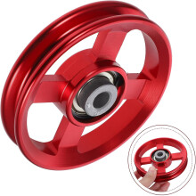Practical Fitness Pulley Aluminum Alloy Pulling Down Pulley Wheel
