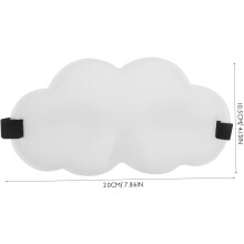 Delicate Sleep Mask 3d Contoured Sleeping Mask for Youth Breathable Chinlon Cloth