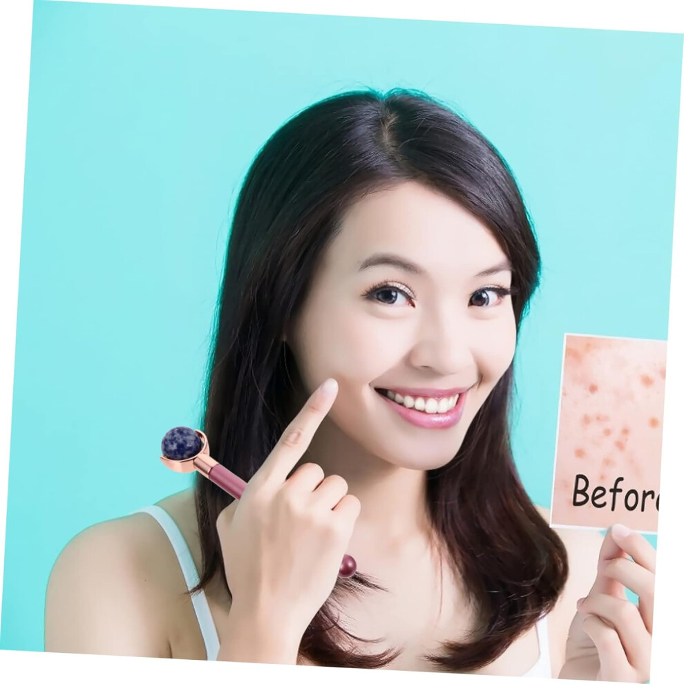 Hkhbjs Microcurrent Facial Device Jade Roller Face Roller Massager For Skin Care Face Sculpting Tool