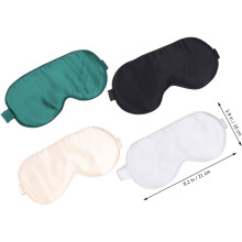 Silk Sleeping Eyeshade Comfortable Eye Mask for Women Men Breathable Shading Eyepatch for Sleeping Eye Masks