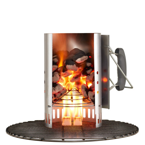 Weber Weber Rapidfire Chimney Starter Set for Charcoal Barbecues 1