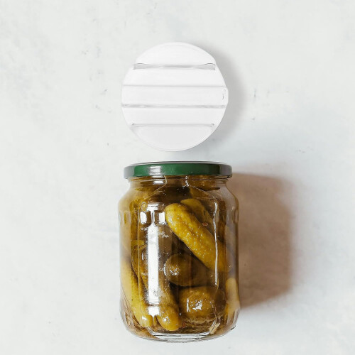 Glass Fermentation Weight Heavy Small Fermenting Weights with Comfortable to Hold Handle
