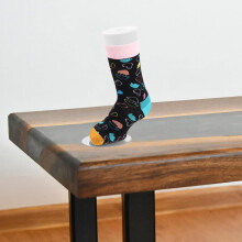 Seamless Foot Mannequin for Sock Display Small White Plastic Foot Model Iron Base