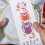 DIY Cross-Stitch Bookmark Kit Printed Pattern, Embroidery Sewing Materials Set for Craft Making 4