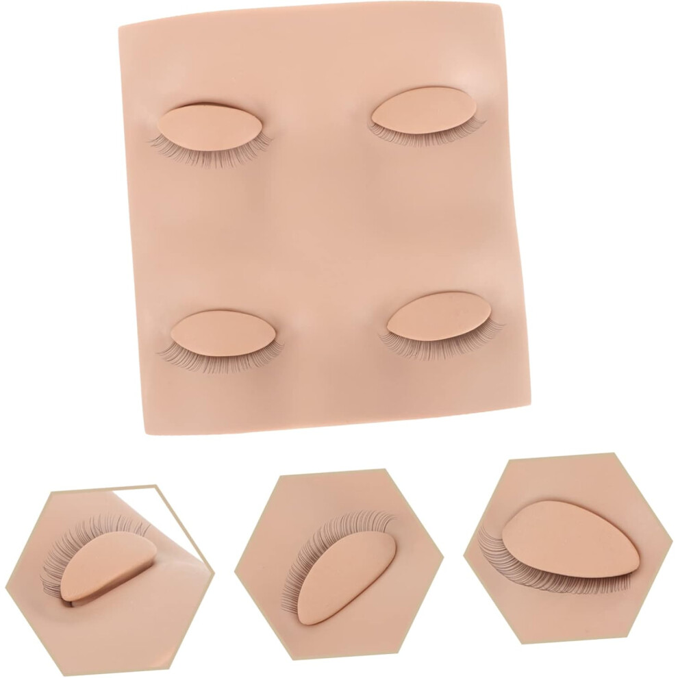 Hkhbjs Eyelash Exercise Module For Lash Extension Training Replaceable Eyelids For Practice At Home Salon