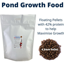 Pond Friend Koi Growth Pellets Floating Fish Food 5kg 4.5mm Carp & Goldfish High