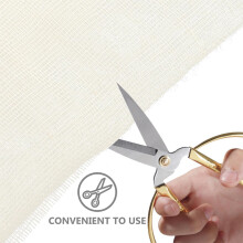 Reusable Yogurt Cloth Tofu Straining Cloth White Cotton Yarn Efficient Straining No Need to Fold Or Layer