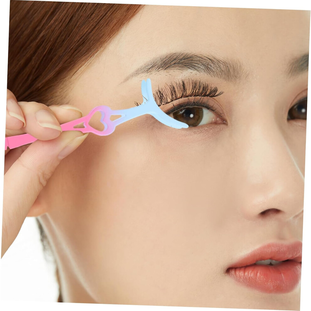 Hkhbjs Professional Lash Clamp Tweezer Lash Spoolie Eyelash Extension Tweezers For Women Men