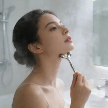 Facial Massage Beauty Stick Dual-ended Metal Roller Designed for Face Sculpting and Lifting