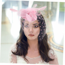 Fascinator-Hut für Damen im Vintage-Stil aus Netzgewebe