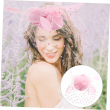 Tea Party Fascinator Hat for Women Vintage Mesh Hair Accessories