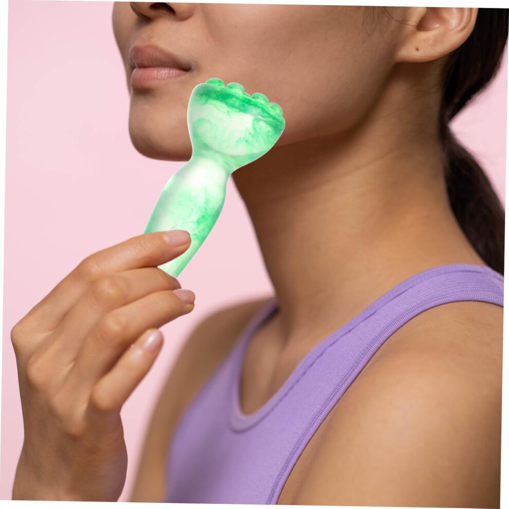 Hkhbjs Deep Tissue Massage Rod Trigger Point Massage Tool Scraping Rod Facial Massager Roller Tool
