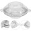 Floating Candle Mould DIY Plastic Mold for Candle Making Easy Clean Reusable Suitable 6