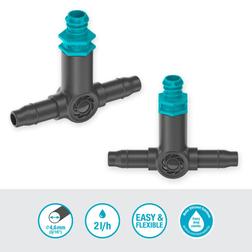 Gardena Gardena Micro-Drip-System Inline Drip Head 2 l/h: Drip head for the automatic ir 1