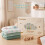 Yukkidds Moses Basket Sheets 3 Pack Pram Sheets Fitted for Newborn Super Soft an 7