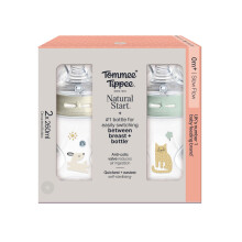 Tommee Tippee Natural Start Baby Bottles for 0m Pack of 2 260ml Baby B