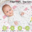 FIEMOL Next to Me Crib Sheets 85x51cm Fitted, 3 Pack Baby Cot Sheets, Ultral Sof 6