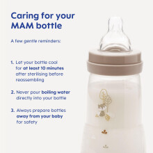 MAM Easy Start Anti-Colic Bottle Starter Set | Includes 4X Feeding Bottles and M
