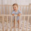 GLLQUEN 2 Pack Cot Fitted Sheets 120x60 cm Microfiber Bedding OEKO-TEX Baby 6