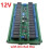 (12V board only) 12V Industrial 32 Channel Module Modbus RTU RS485 Development Board for PLC Programming Home Integration Multicolor 5