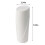 Car Trash Can with Popper Lid, ABS, White 4