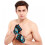 Half Finger Cycling Gloves Unisex Black Grey 4