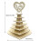 Wooden Heart-Shaped Chocolate Display Stand 7-Tier 3