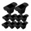 Black Plastic Speaker Feet Pads – 8-Piece Set 3
