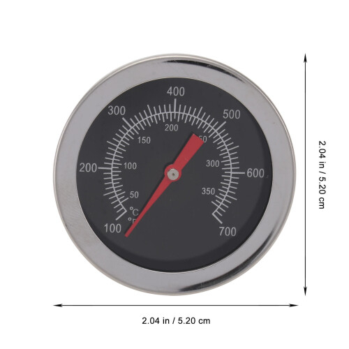 Black Stainless Steel Oven Thermometer 2
