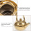 Stainless Steel Golden Tea Pot with Handle 3