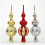 Vintage Plastic Christmas Tree Topper Ball 4