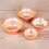 Stainless Offering Bowl Copper-Tone Hammered 1 Pc 2