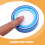 Money Counter Finger Tips Blue 2 Pcs 3