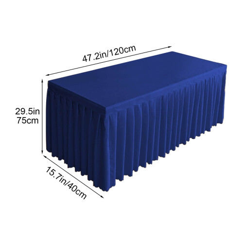 Plastic Rectangle Table Cover 120x40x75cm 2