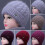 Polyester Knitted Winter Hat with Earmuffs 3