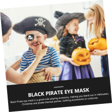 24 parches de fieltro con forma de calavera para Halloween, ideales para fiestas, cosplay y disfraces. Ligeros y cómodos.