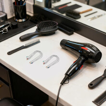 32 piezas de accesorios para rizadores de pelo eléctricos, pinzas de repuesto en forma de U, surtidos, para uso doméstico y profesional.