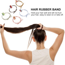 10 pezzi Elastici per capelli a forma di dinosauro dei cartoni animati, fasce elastiche per capelli, fermacoda, colori misti, accessori morbidi per