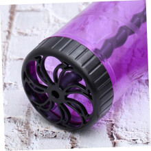 Rouleau à friser avec embout sèche-cheveux intégré pour une utilisation à domicile et en salon - Couleur aléatoire - Couvercle anti-friction