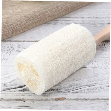 stuks natuurlijke loofah badborstels met houten handvat, exfoliërende doucheborstel voor rug en lichaam.