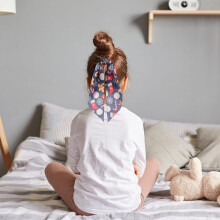 4 pezzi di nastri natalizi per capelli, elastici per capelli da donna, fermacoda, accessori per feste di Natale